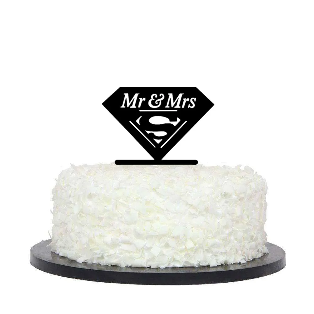 Cake Topper 59 Украшения на свадебный торт, фигурки из черного цвета в виде жениха и невесты Mr Mrs с кошечкой для маленьких собак торт топпера, свадебные Обручение вечерние украшения торта вечерние свадебные сувениры - Цвет: Cake Topper 59