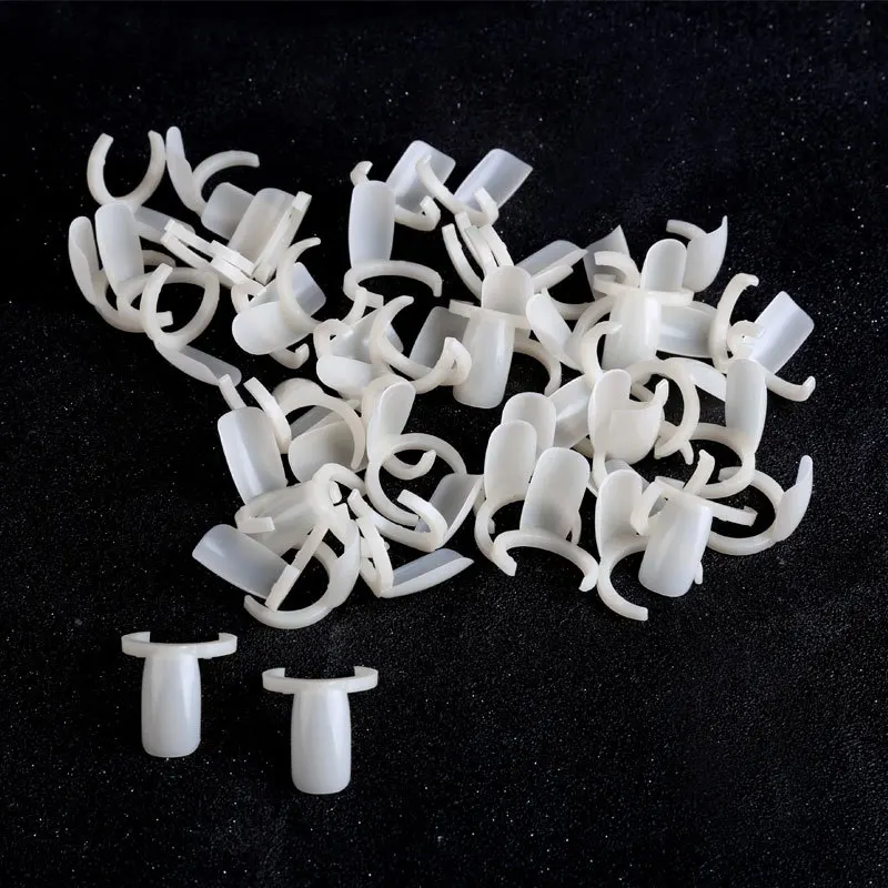 Акриловые Типсы для ногтей 50 шт./лот лак УФ гель цветной дисплей кольцо дизайна