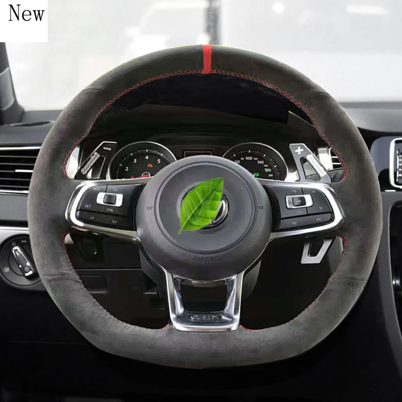 

Подходит для Cadillac ATSL ATS SRX XTS CT6 Xt5 XT6, сделай сам, замша, ручная работа, кожа, рулевое колесо, Набор чехлов, автомобильные аксессуары
