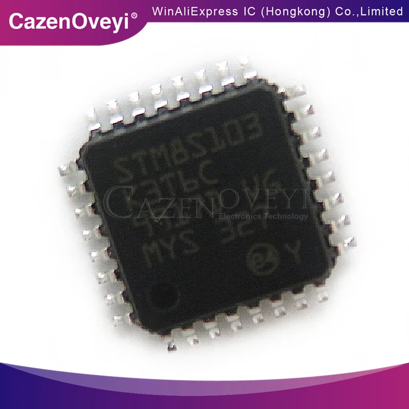 5 шт./лот STM8S103K3T6 STM8S103 QFP 32 в наличии|Интегральные схемы| |