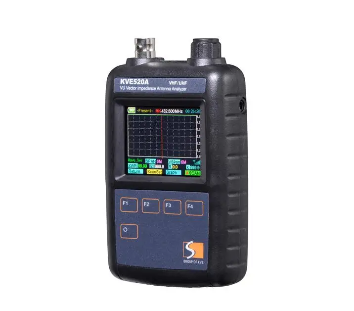 KVE520A VHF/UHF цветной графический Векторный анализатор сопротивления антенны