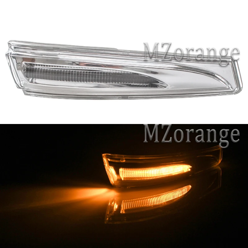 Rearview Side Mirror Glass Right Turn Signal Lamp Light For Hyundai 11+ Elantra Veloster Avante MD 2011 2012 2013