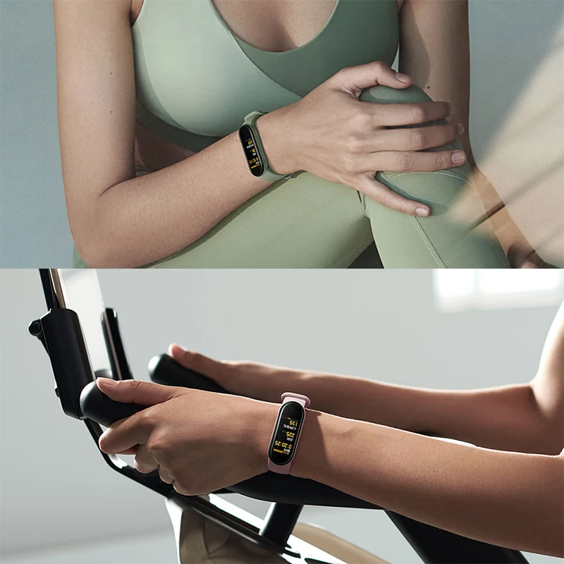 Ремешок для наружного браслета Xiaomi Mi Band 5 водонепроницаемый силиконовый