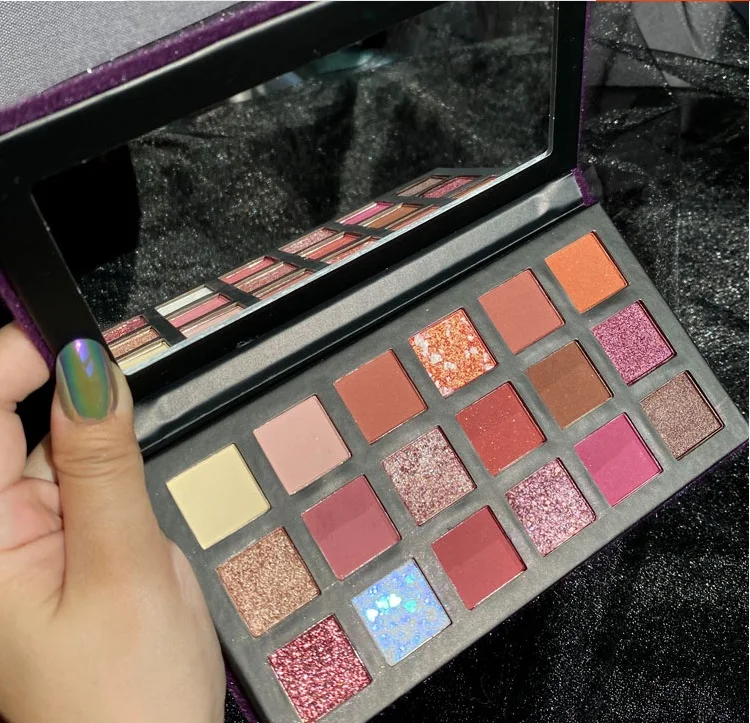 Beauty 18 оттенков металлические алмазные тени для век Палитра блестящие мерцающие