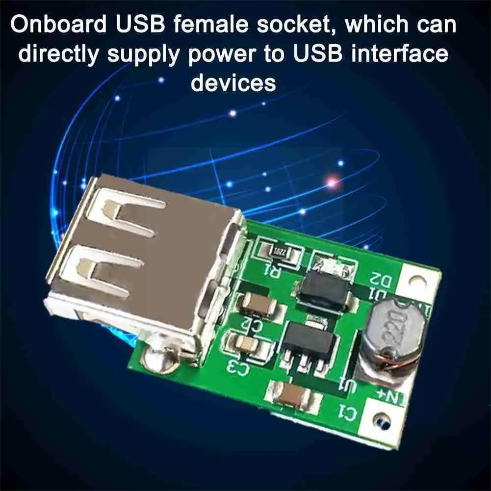 

5V DC-DC Boost Power Module Board USB Mobile Power PFM Boost Controller Boost DC/DC Control Module Onboard Ultra-small Chip S6C5