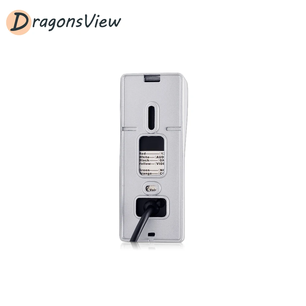 

Dragonsview Video Intercom Door Phone Doorbell 1200TVL 4.3 Inch Monitor with 2 Camera for Apartment Building Day Night Vision