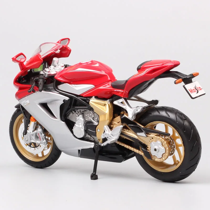1/12 Масштаб Мини maisto MV Agusta F3 F4 серия Оро мото rcycle Diecasts& игрушечные транспортные средства GP гоночный спортивный велосипед мото миниатюрный для детей