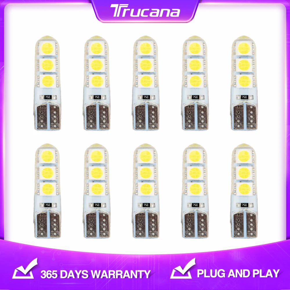 

Светодиодсветодиодный лампа Canbus 10x T10 W5W, без ошибок