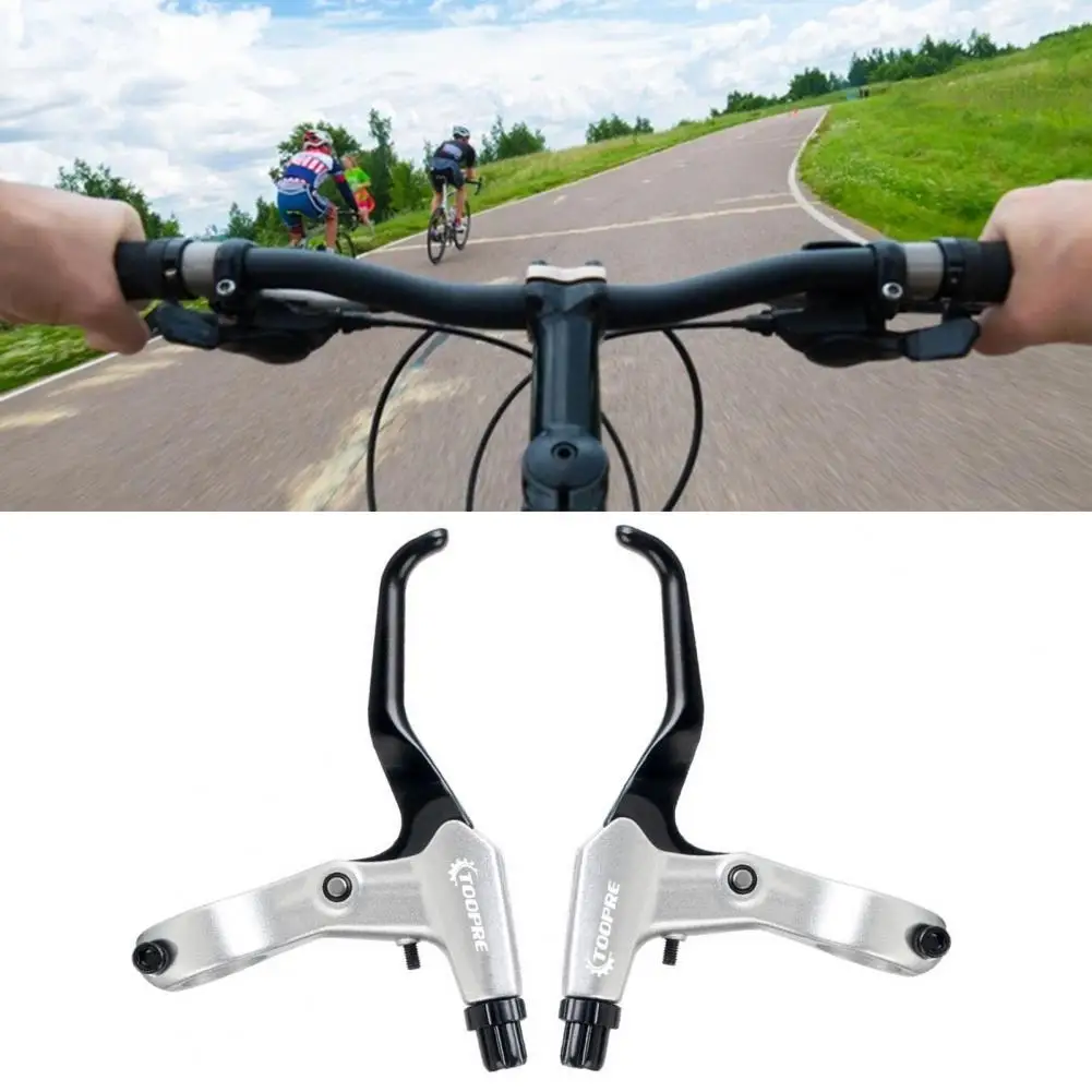 

2Pcs TOOPRE Bike Brake Lever Ultralight Bicycle Brake Lever Aluminum Alloy Handle Bar Brake Handle for Mountain Bike