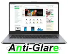 УльтрапрозрачнаяАнтибликоваяс защитой от синего света Защитная пленка для ноутбука ASUS VivoBook 15 X505 BA X510 UQ 15,6 дюйма, 2 шт.