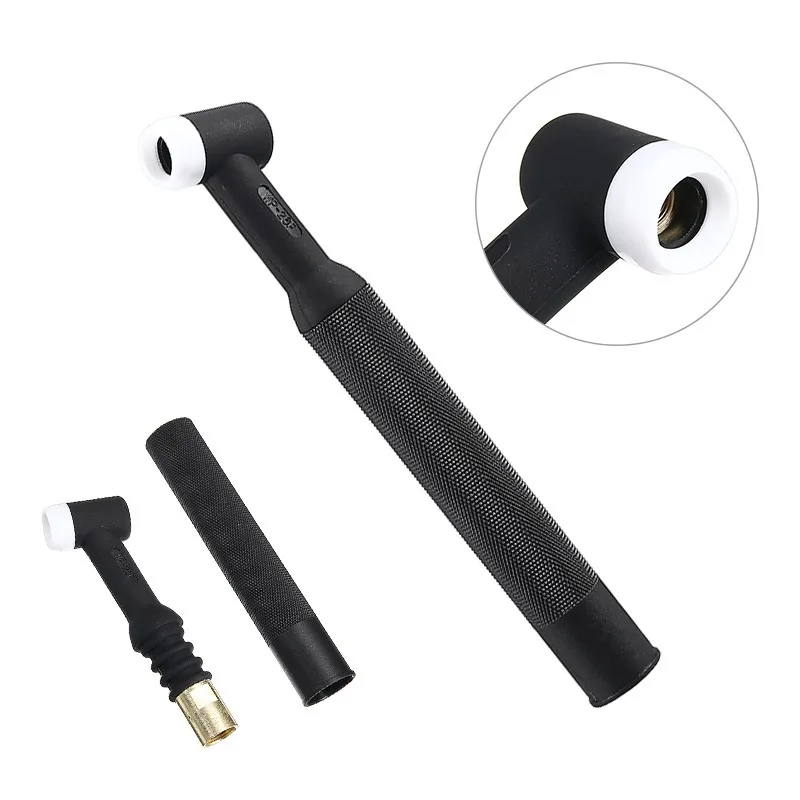 

Сварофонарь для дуговой сварки, 1 шт., WP-26F, SR-26F, 250A, черная фонарь с гибкой головкой, с газовым охлаждением, 26 серий, сварочные принадлежности