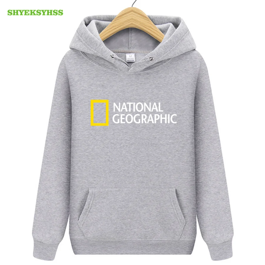 

National Geographic Hoodies Mens Survey Expedition Scholar Top Hoodie Mens Fashion Outdoor Clothing