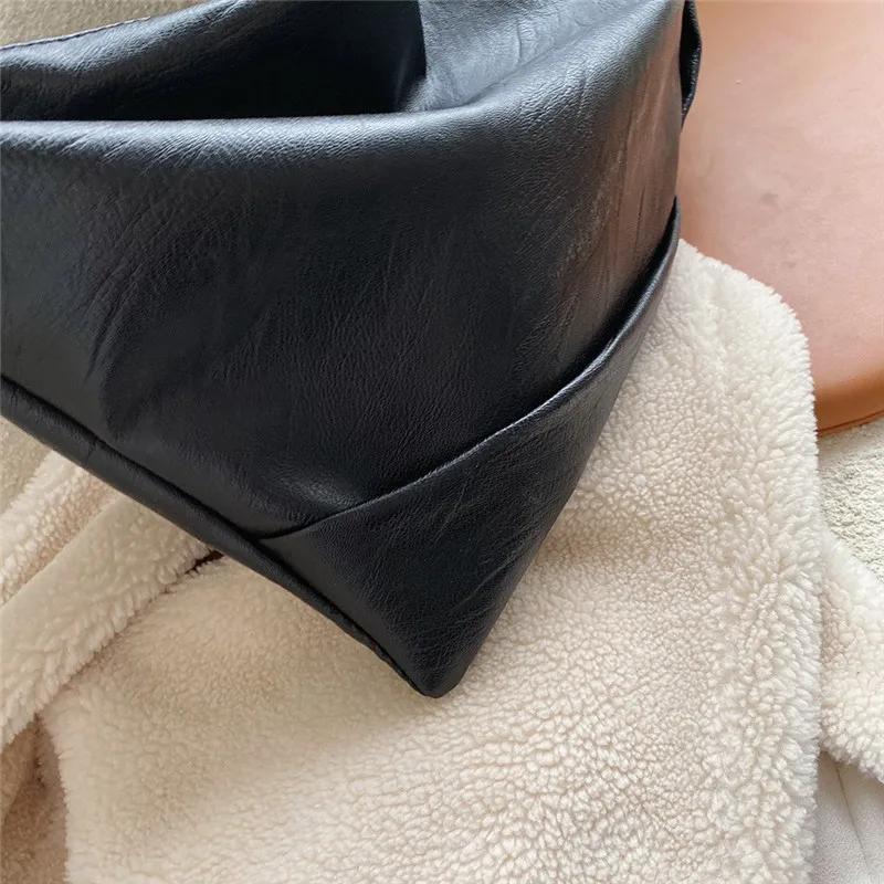 Роскошная женская сумка новинка 2019 мягкая хобо вместительная шоппер тоут