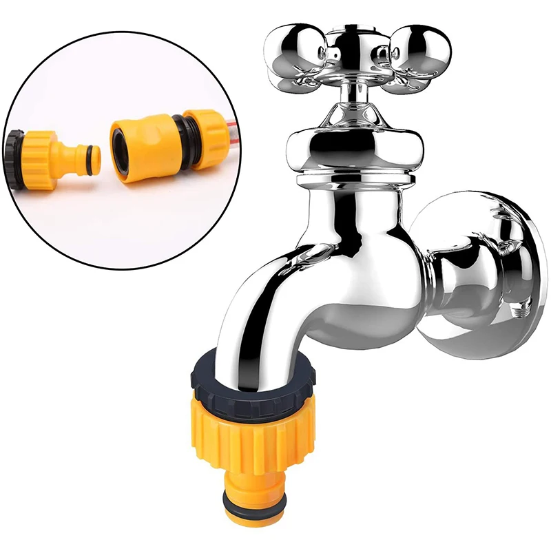 

12-Piece Hose Connection Tap Connection, for Threaded Tap, 2 in 1 Tap Adapter