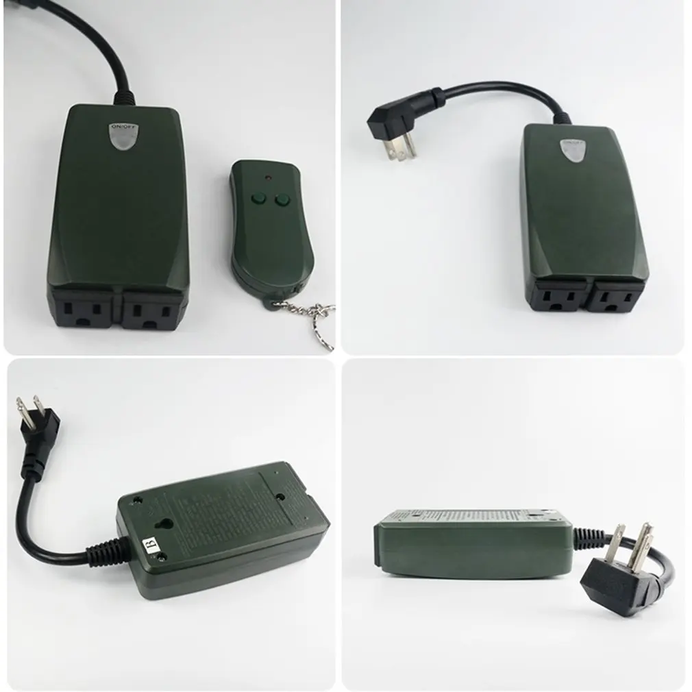 Водонепроницаемая уличная умная розетка беспроводной пульт дистанционного