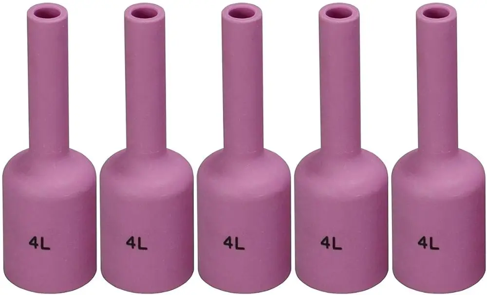 

Газовая линза с длинным алюминиевым соплом TIG 54N18L #4 (D6.5*76 мм), расходные материалы для сварочных горелок TIG, SR, PTA, DB, WP 17, 18, 26 серий, 5PK