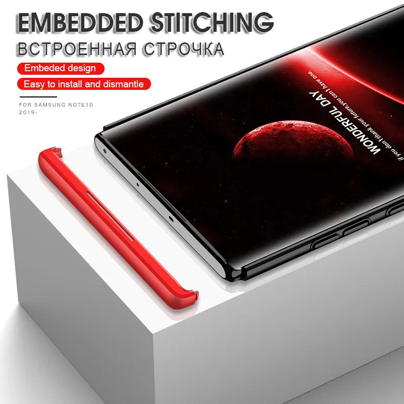 360 Full Protection Case For Samsung Galaxy S10 S9 S8 PIus S10E S6 S7 Edge J4 J6 J8 A6 A8 PIus A9 A7 2018 Note 8 9 10 Pro Cover