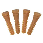 Прибор для ощипывания пальцев птицы, 30 шт., 9,5 см, клей-карандаш для ощипывания курицы, материал из говяжьего сухожилия, кукурузный стержень