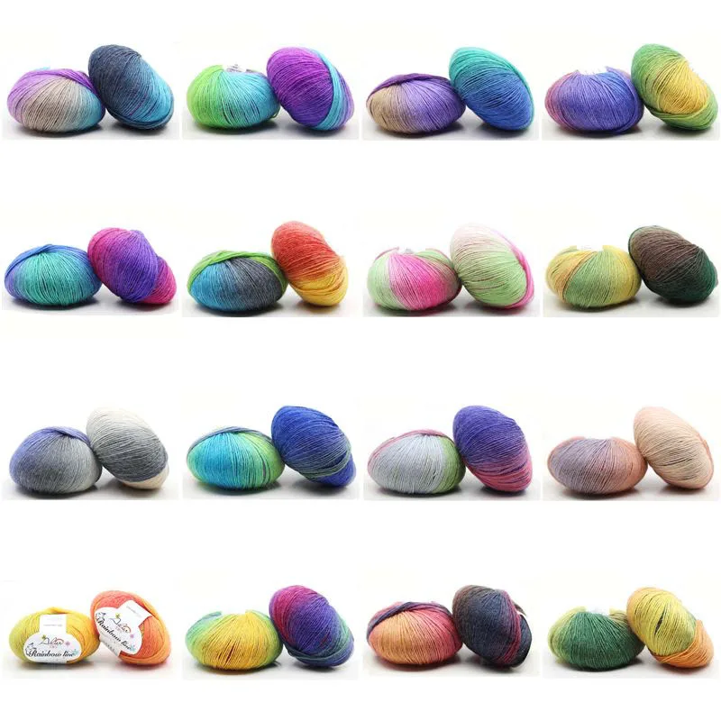 Вязаные изделия ручной работы разноцветные мягкие вязаные крючком Детские