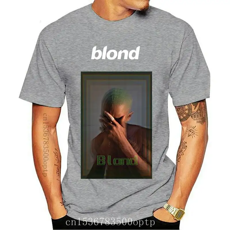 

Новая модная футболка с принтом в стиле альбома «блонд» рэпера Фрэнка, футболки в стиле Харадзюку, повседневная хлопковая футболка с коротк...