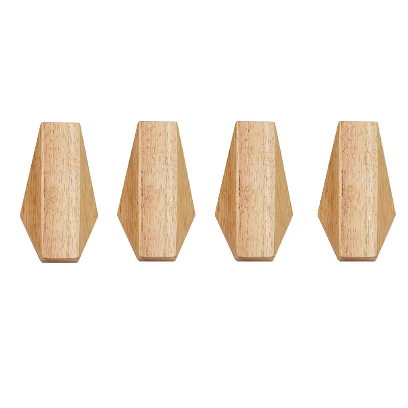 

1Pc New Japanese Style Simple Modern Solid Wood Hook Wall Hanging Decoration Household Towel Key Hook Fitting Room Coat Hooks