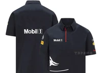 f1 team red color bull motorsport for honda racing sports polo lapel shirt summer jersey motorcycle clothing