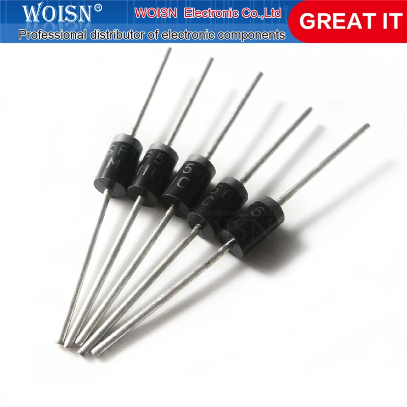 Выпрямительный диод HER108 HER208 HER307 HER308 HER508 SF16 SF56 SF54 FR307 FR607 DO-27 в наличии 10 шт./лот |