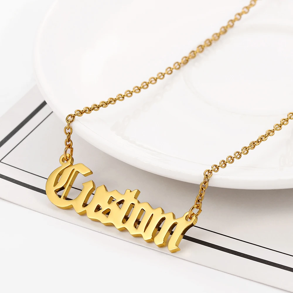 Персонализированные пользовательские именной браслет Подвески ручной работы