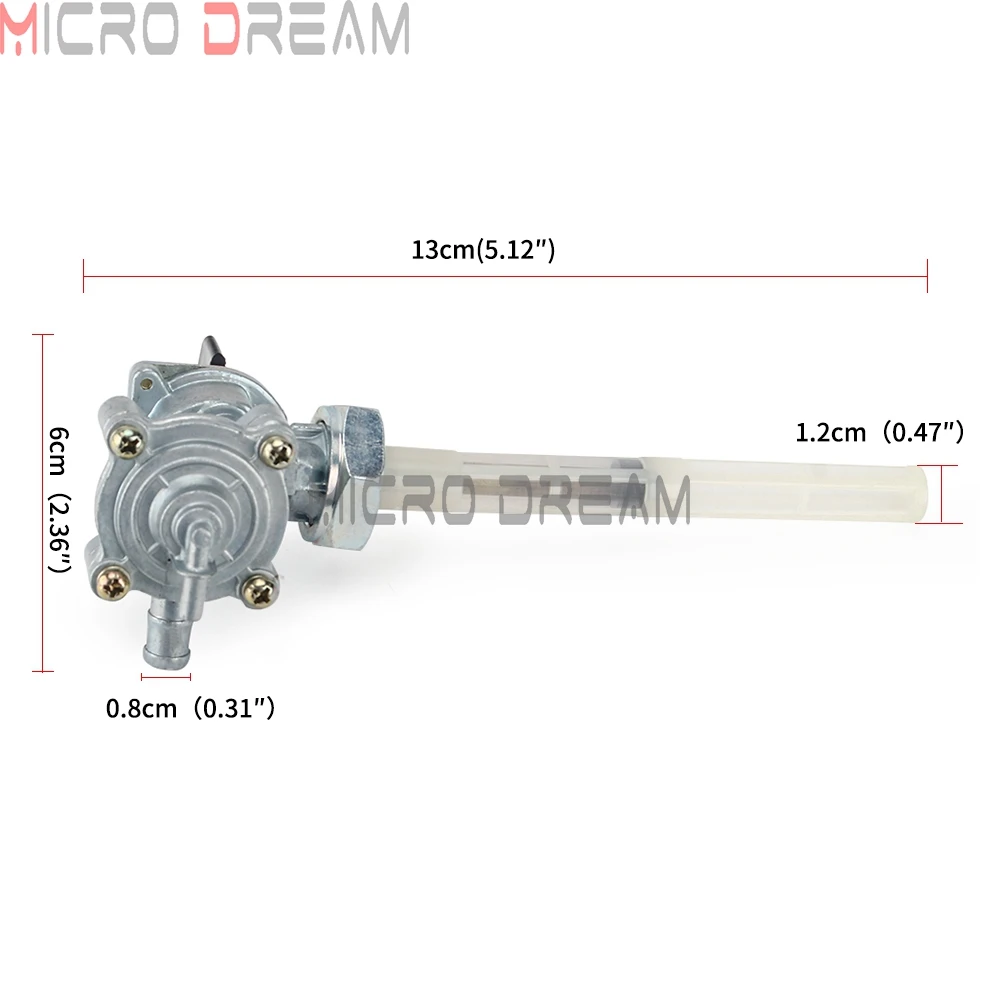 Кран бензобака для мотоцикла 16950-MEM-674 топливный клапан переключатель Honda VTX 1300 VTX1300