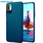 Чехол NILLKIN для XiaoMi RedMi Note 10 5G, Матовый Жесткий чехол мобильный телефон, чехол для RedMi Note 10 Pro 5G