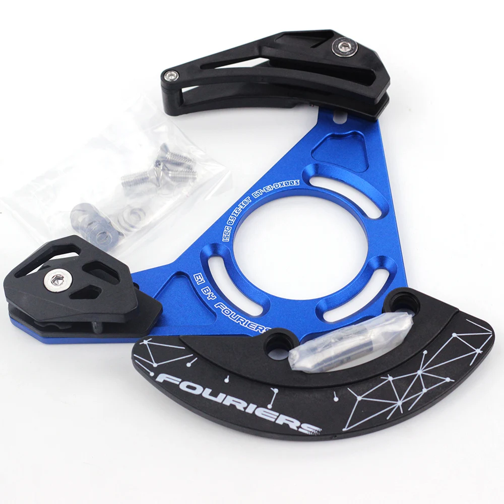 Фото Направляющая цепи fouкурьера из сплава Enduro DH FR XC Bashguard 32T-38T, Односкоростной Ловец устройства Keeper Spec ISCG ISCG05 №3