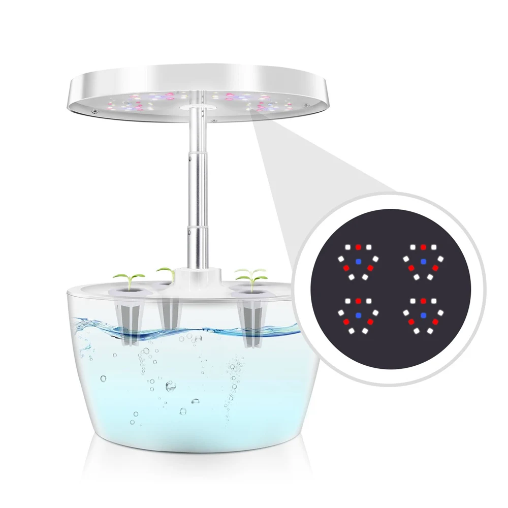 Система гидропоники интеллектуальная коробка с светильник для выращивания Ecoo