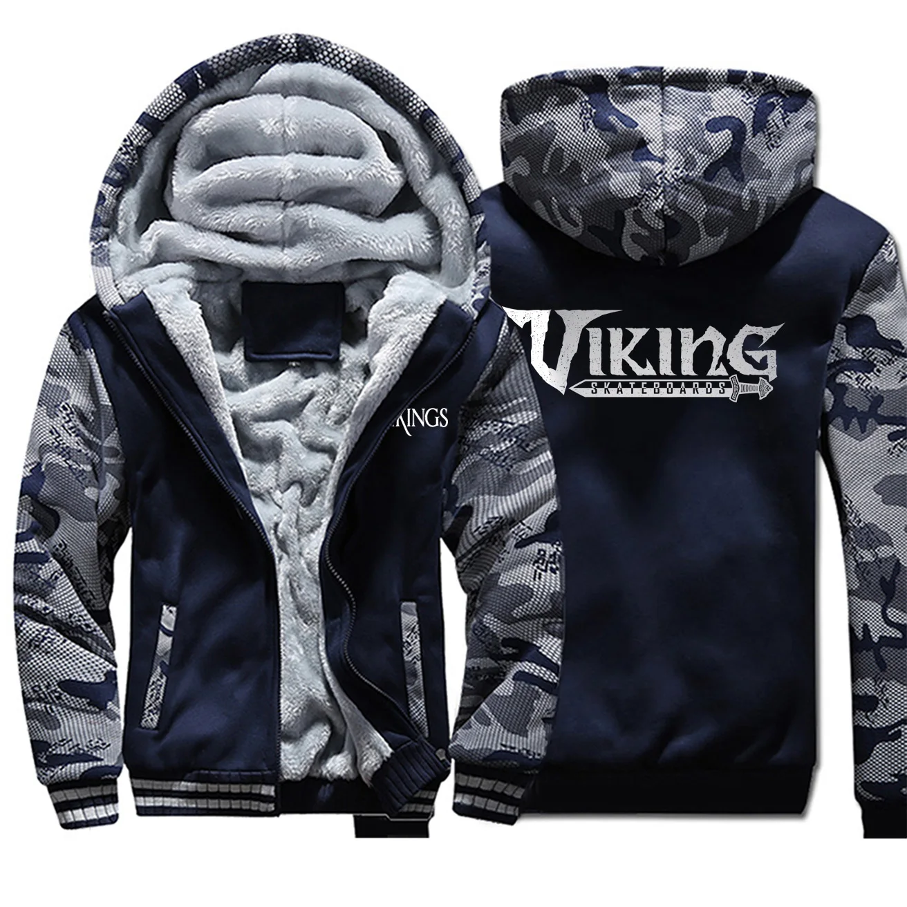 Викинги валгаллы Одина пестрые толстовки с капюшоном Для мужчин новый дизайнер