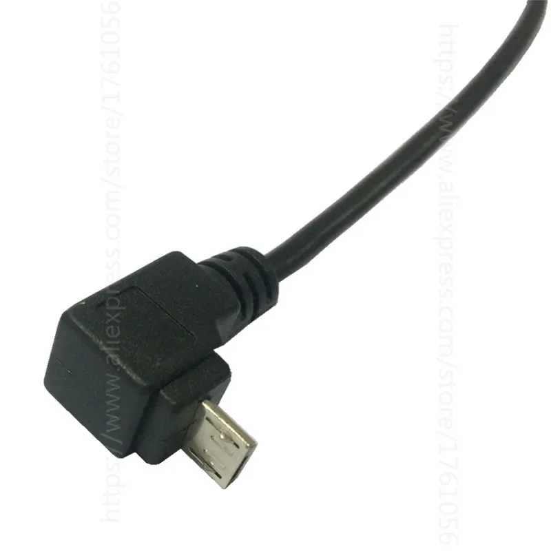 0 25 м 90 градусов Micro USB штекер-гнездо кабель удлинитель преобразователь адаптер |