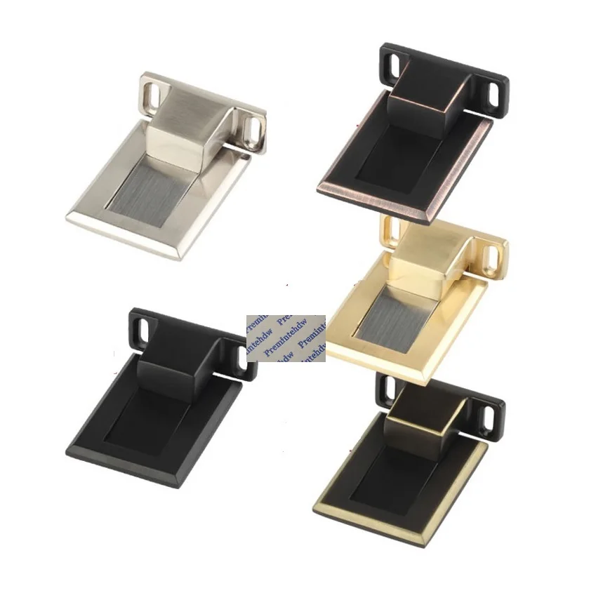 Квадратный Магнитный напольный дверной стопор держатель для дверных античное