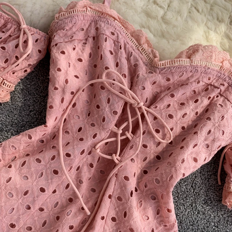 Женское кружевное платье с открытой спиной и DIOSA VIDE 2020 | Женская одежда