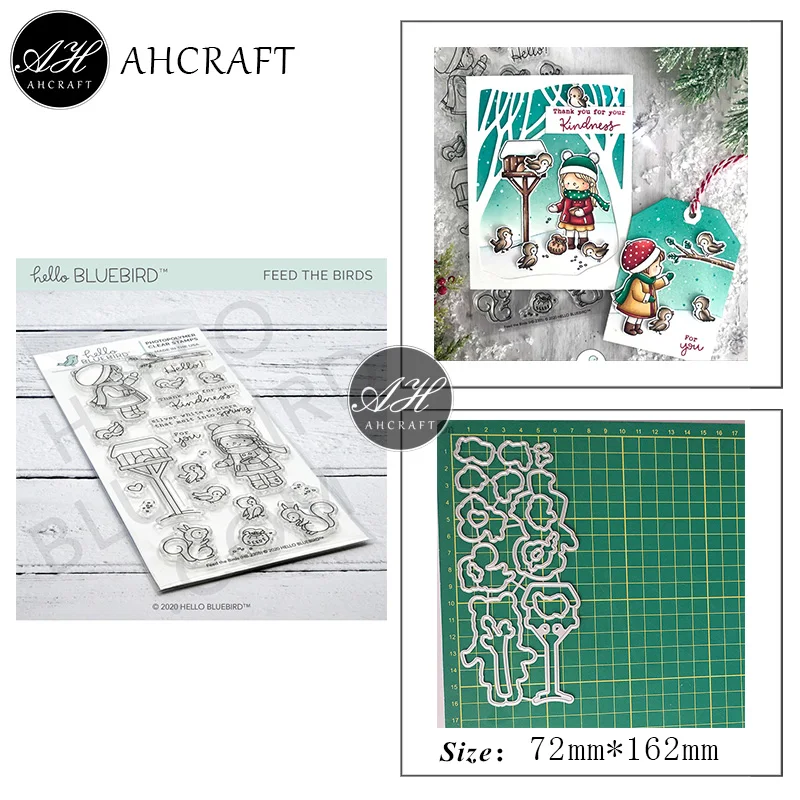 

Little Girl In Winter Metal Cutting Dies for DIY Scrapbooking Photo Album Decorative Embossing Stencil Seal