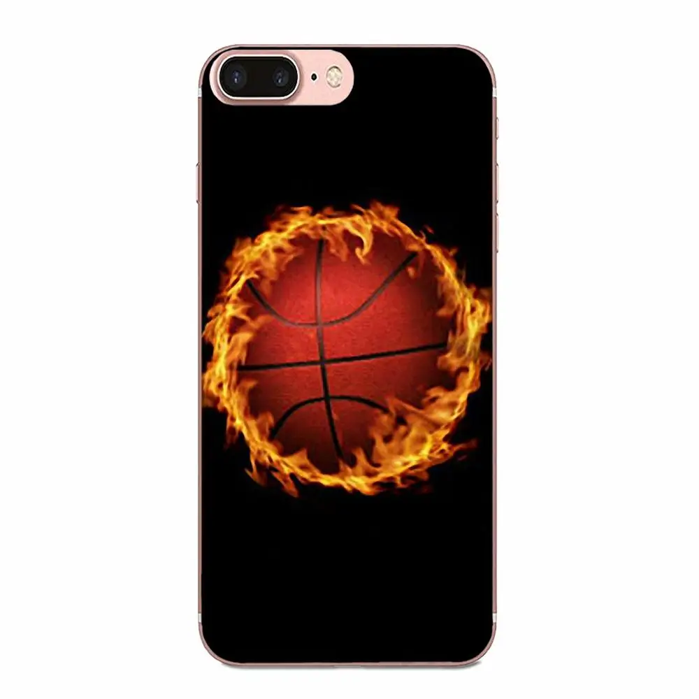Basketball Dark Soft TPU Capa Case For Xiaomi Redmi Mi 4 7A 9T K20 CC9 CC9e Note 7 8 9 Y3 SE Pro Prime Go Play | Мобильные телефоны