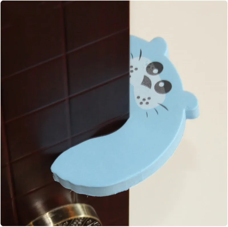 Заглушка для дверей с милыми животными безопасности детей защита забота о