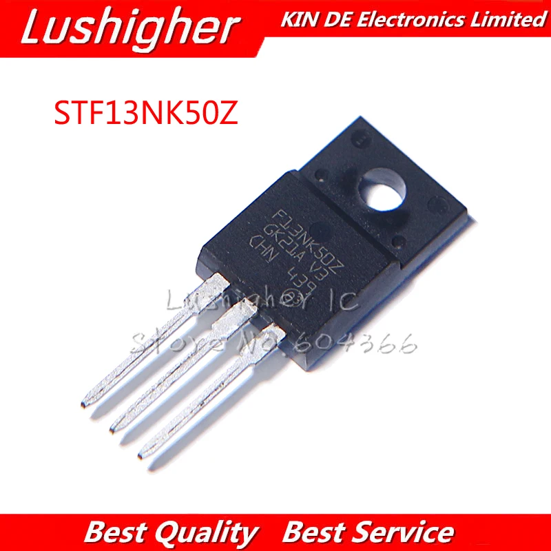 5 шт. STF13NK50Z TO220F F13NK50Z 13NK50 TO 220F|Интегральные схемы| |