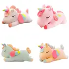 Мягкая плюшевая игрушка в виде единорога, 40 см