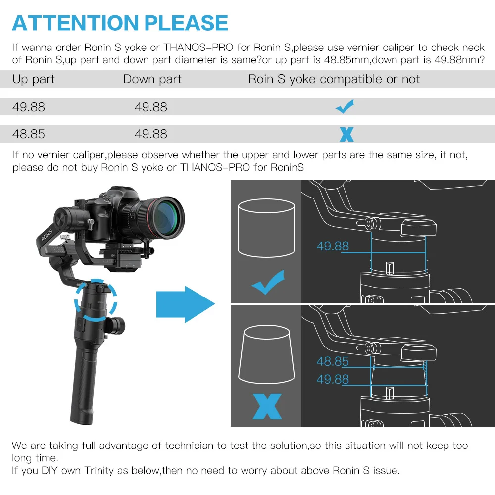 

DF DIGITALFOTO THANOS PRO steadycam, Z DJI Ronin S Zhiyun Crane 2 MOZA air 2