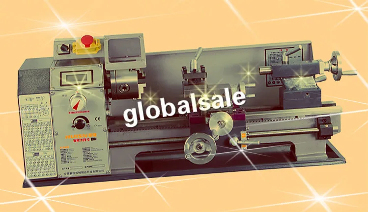 Металлический токарный станок 550 Вт Бесщеточный Мини с управлением коробкой