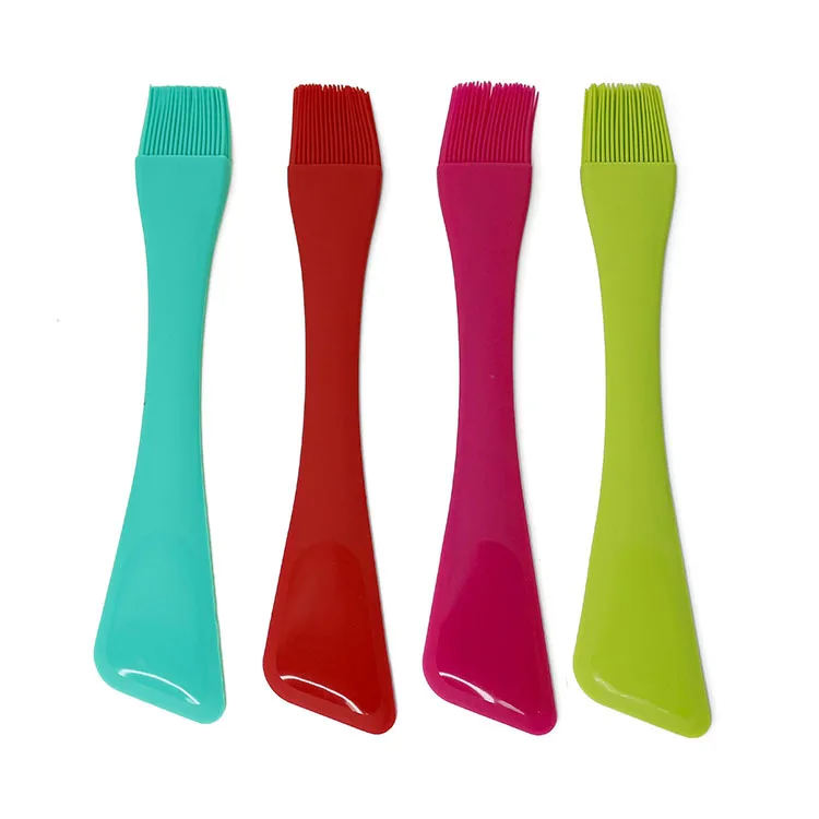 4 шт. инструменты для торта Скребок масла силиконовая щетка многофункциональные