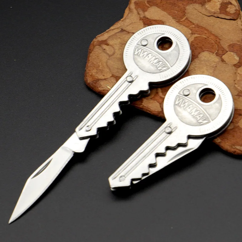 

Key Knife Peeler Tool Package Letter Opener Blade Fold Peel Outdoor Pare Open Camp Gadget Survive Box Kit Fruit Mini Hike Pocket