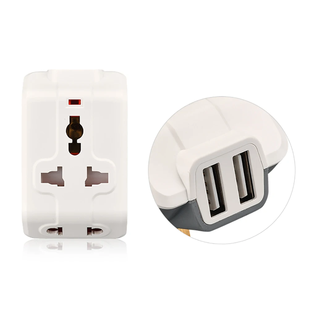 13A UK 2 usb 2.1A настенная розетка Универсальная международная вилка адаптер конвертируемый адаптер для путешествий зарядное устройство разъем питания