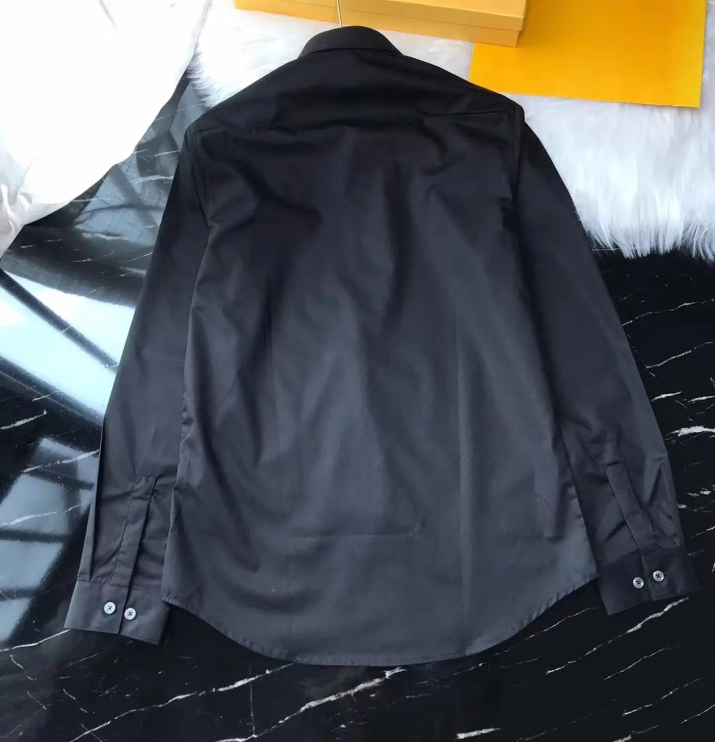 

Mens Cotton DUYOU Shirt Men Dress Shirt Men Embrodiery Animal High Quality Slim Fit Casual Shirts DY2325