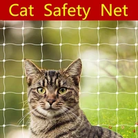 cat safe net nylon protective transparent pet anti fall net outdoor garden fence crops reusable protection cover heavy anti bird