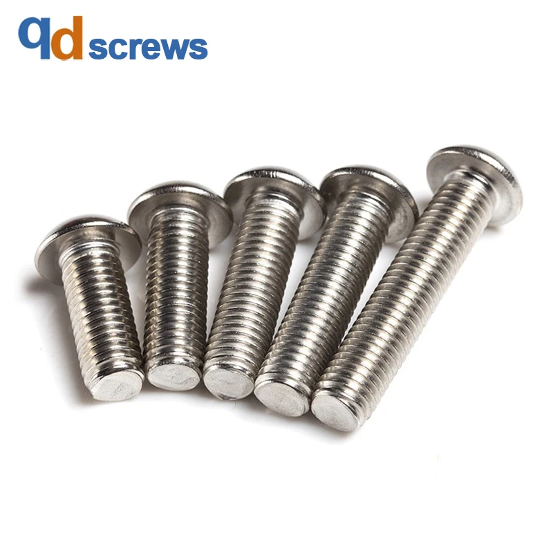 304 M10M12 внутренний шестигранный винт с круглой головкой болт из нержавеющей стали