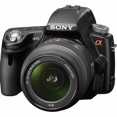 

Камера для видеосъемки SONY Alpha a55 16,2 мегапикселей Exmor APS HD CMOS, б/у